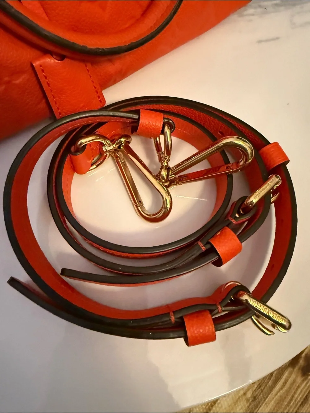 Louis Vuitton Orient Monogram Empreinte Leather Speedy Bandouliere 25 w/ COA